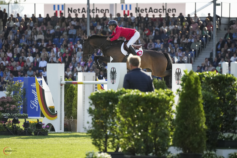 Prix des nations, Venard aurait bien mérité un classement meilleur que le 10ème rang en équipe (C) Sportfot