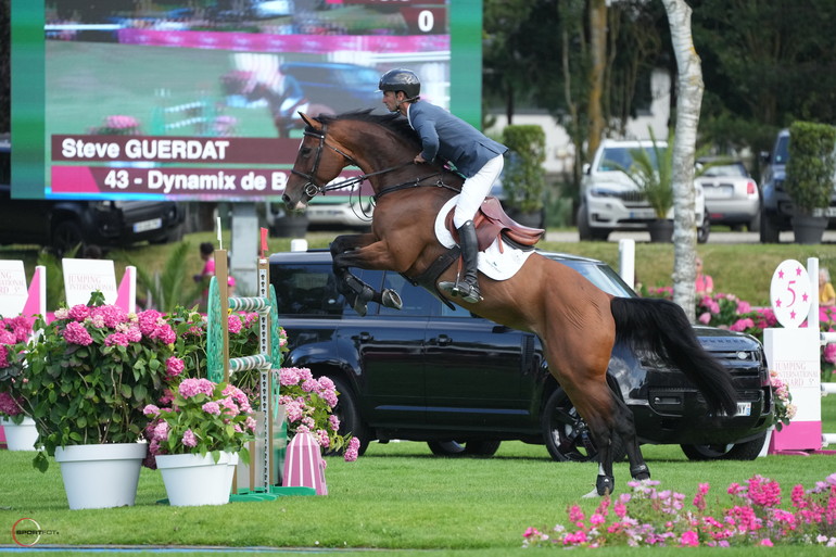 Parcours de travail pour la reine Dynamix, toujours aussi bondissante ! (C) Sportfot 