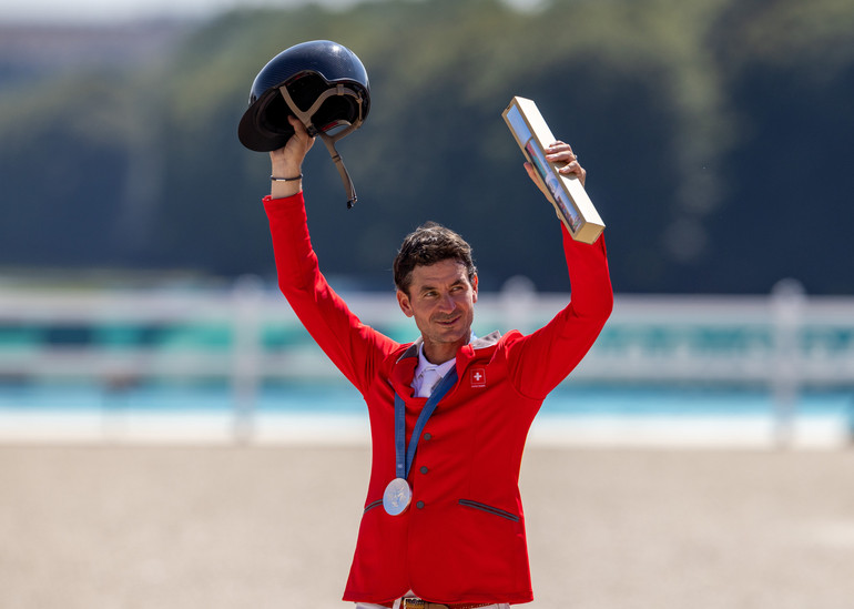  Steve and Dynamix de Belhême, superb silver medalists at the Paris 2024 Olympic Games Copyright (C) WOSJ / Jenny Abrahamsson