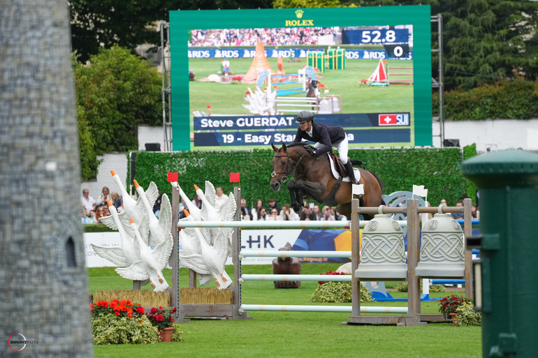 CSIO5* Dublin, EASY STAR DE TALMA, Steve GUERDAT; Sportfot